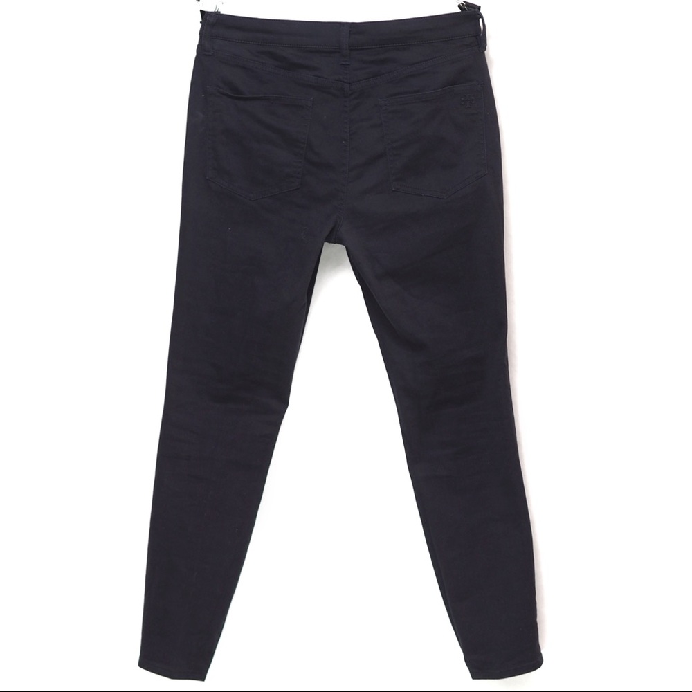 Tory Burch | navy cotton blend pants size 30 - Picture 2 of 7